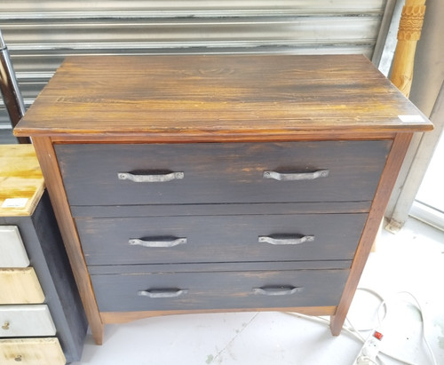 Commode industrielle bois - industrielle,