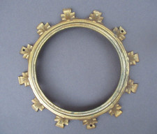 Anneau couronne en bronze