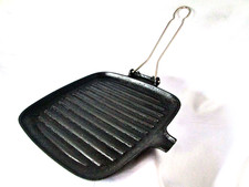 GRIL POELE à GRILLER fonte COUSANCES =Le CREUSET Cuisine Cooking Kochen