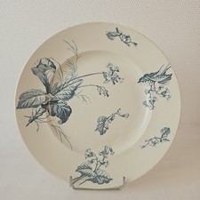 Plat Rond Décor Primevère De