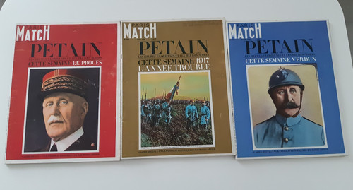 Lot magazines pais match - 3,