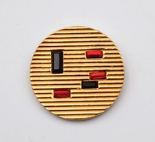 Broche vintage Paloma Picasso formes modernistes