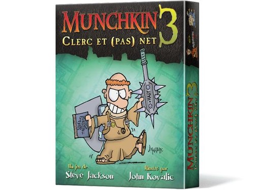 Munchkin clerc et - 3, (pas)
