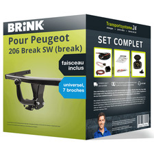 Attelage pour Peugeot 206
