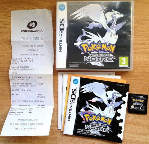 Pokémon version noire complet - pokÉmon,