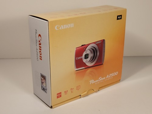Canon powershot a2500 - canon, rouge