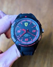 Montre Homme Scuderia Ferrari Apex Only Time FER0830747 - Acier et Silicone