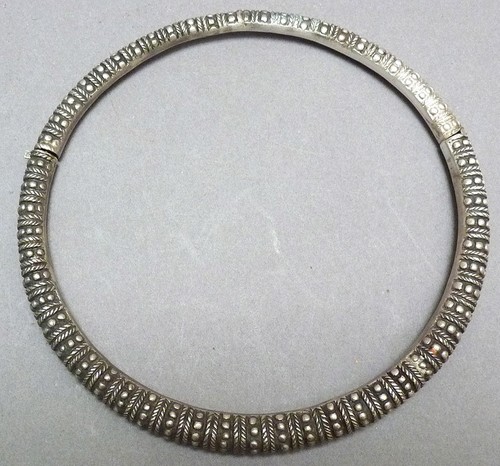 Collier torque argent massif