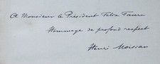 EO ENVOI A FELIX FAURE 1897