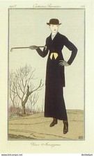 Gravure Mode Costume Parisien