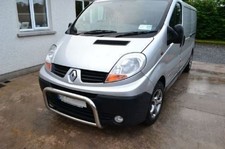 Pare-Buffle un Barre Pour nissan primastar 2002 - 2014 Bas Inox Acier Accessoire