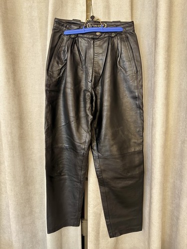 Pantalon cuir véritable - pantalon, en