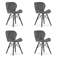 Fauteuil LAGO en velours -