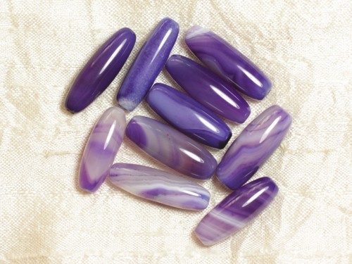 1pc perle pierre - pierre, agate