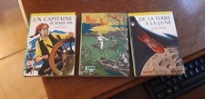 Lot 3 livres Jules Verne -