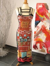 ROBE LONGUE EMBROIDERED MAXI DRESS SAVE THE QUEEN XL 40 42 UK XL 12 14