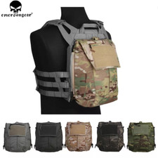 Emerson Zip-on Panel Plate Carrier Back Mag Pouch Pack for CPC AVS JPC 2.0 Vest