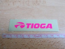 Autocollant Cyclisme, BMX - TIOGA - 9 cm - rose