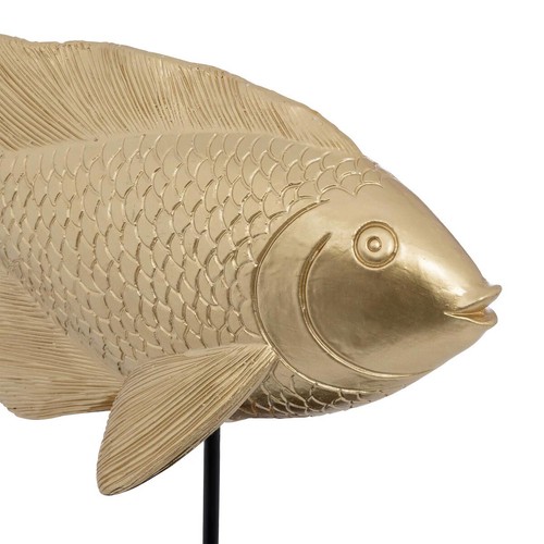 Statuette poisson résine - poisson, en