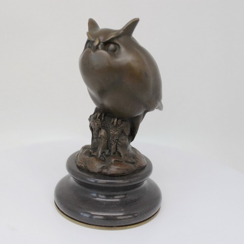 Statue sculpture chouette - sculpture,