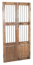 Portail Ancien Bois Massif
