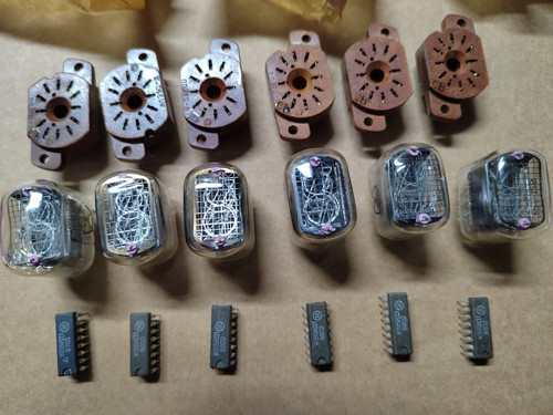 Nixie tube 12b 6 - 6,