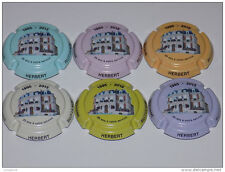 SERIE DE 6 CAPSULES DE CHAMPAGNE - STEPHANE HERBERT