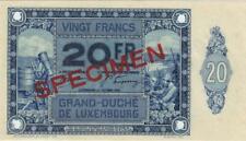 Q3442 Banknote Rare Luxembourg