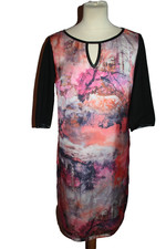 ROBE IMPRIMEE FEMME °°°  JACQUELINE RIU   °°°  TAILLE 36 . PARFAIT ETAT
