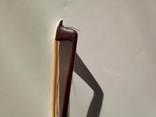 Ancien Archet De Violon En Bois De Pernambouc