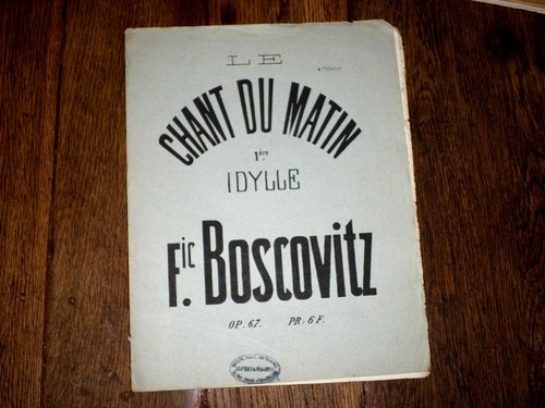 Chant matin idylle pour - matin,