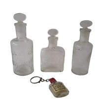 Lot De 3 Flacons En Verre Pub