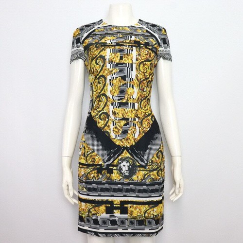 Versace multicolor print - print, short