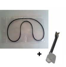 Lot courroie+ diamant pour électrophone tourne-disque Pathe EM121 Thomson ES3021