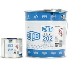 Peinture industrielle pour béton base de résine époxy Solid Paint 202 gris 4,9 L