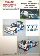 V179 PEUGEOT 205 TURBO 16 TOUR