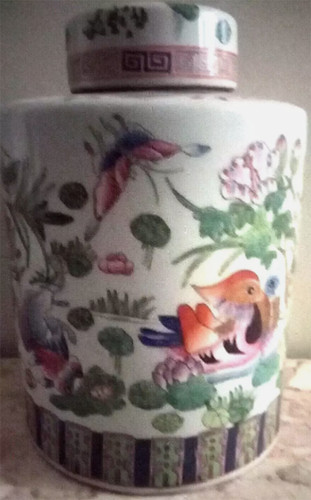 Ancien pot couvert - couvert,