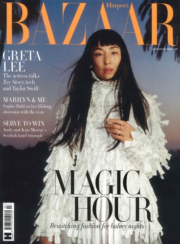 Harper bazaar magazine - bazaar, greta
