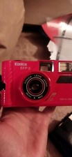 Appareil photo compact Konica EFP3 appareil photo rouge - objectif Konica 36 mm 
