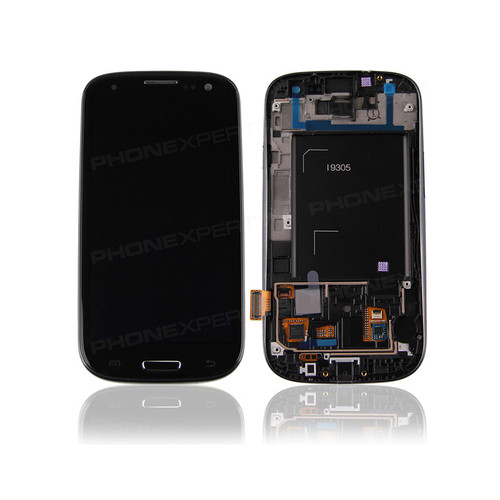 Ecran lcd noir avec chassis - ecran,