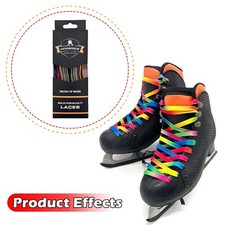 Lacets de patins de hockey cirés pour accessoires hockey sur glace pour