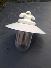 ANCIENNE LAMPE   ÉMAILLÉE