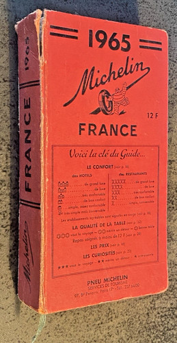 Guide michelin rouge - michelin,