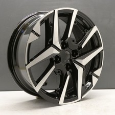 Peugeot 208 Gt 17 " Alliage Jante 7J Diamant Coupe Noir OEM 9851308480 Véritable