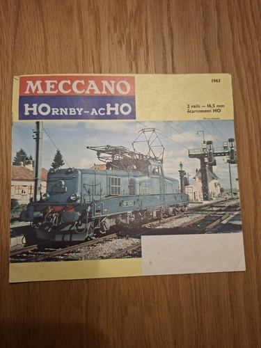 Catalogue meccano hornby 1963 - meccano,