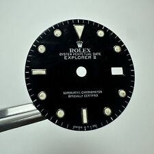 Rolex Explorer 2 II Cadran 16570 16550 Noir Vintage Endommagé