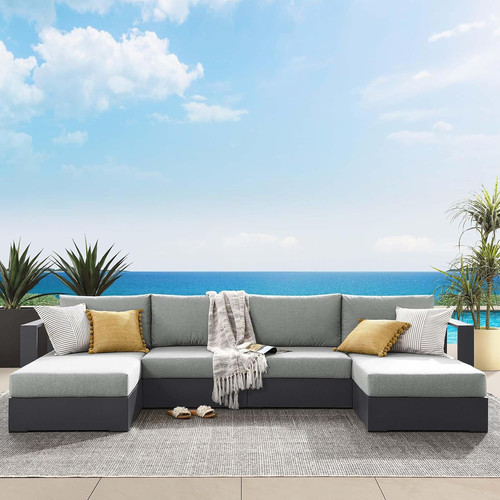 Gray tahoe piece outdoor - 4-piece,