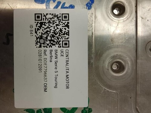 0281012091 boîtier moteur uce