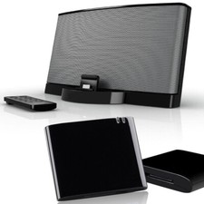 Black bluetooth music receiver - black,