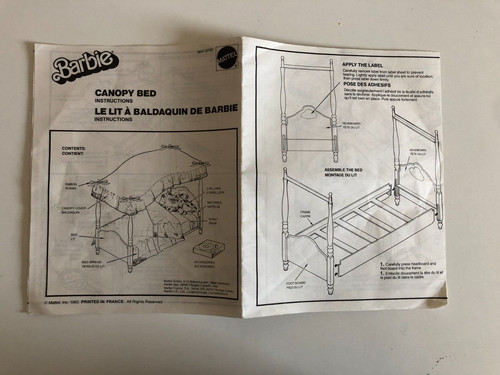 Instructions notice barbie le - notice,